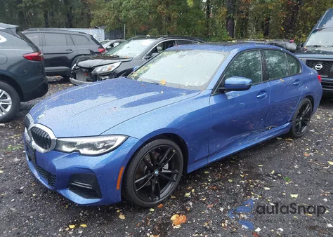 2021 BMW 330I xDrive из США, поврежденный, VIN 3MW5R7J07M8B73106